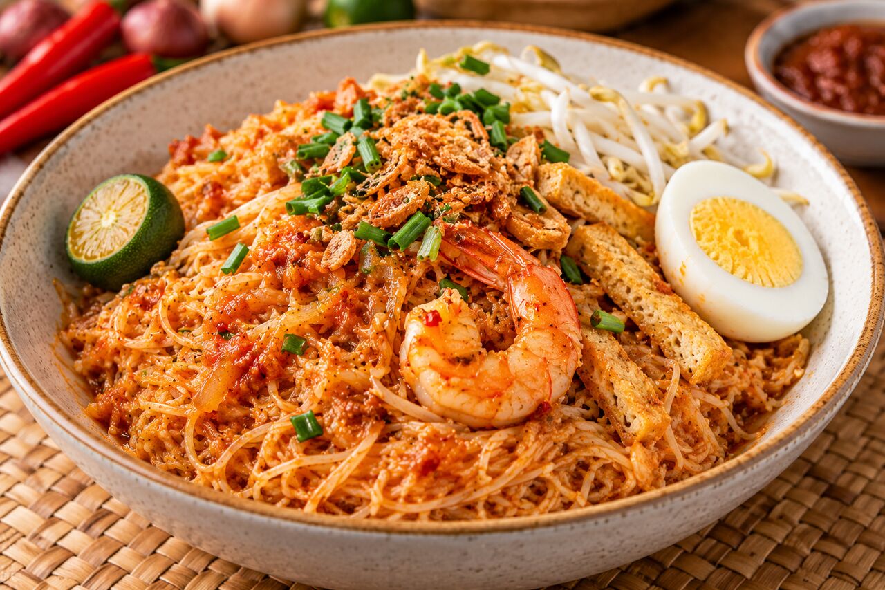 Singapore, Restaurants, Mee Siam Singapore Recipe &ndash; A Classic Local Favourite