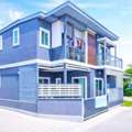THB 14499,  40 Sq. Feet,  Near Market Today 270m 2-storey Detached House With A Corner, Luxury Location, Krungthep