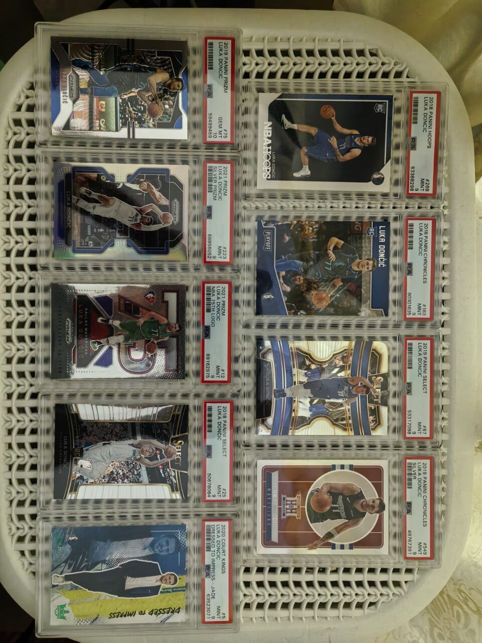 Riyadh, Collectibles, SAR 2000,  Luka Doncic 9pcs Slab - 2k Riyals - Package! ALL