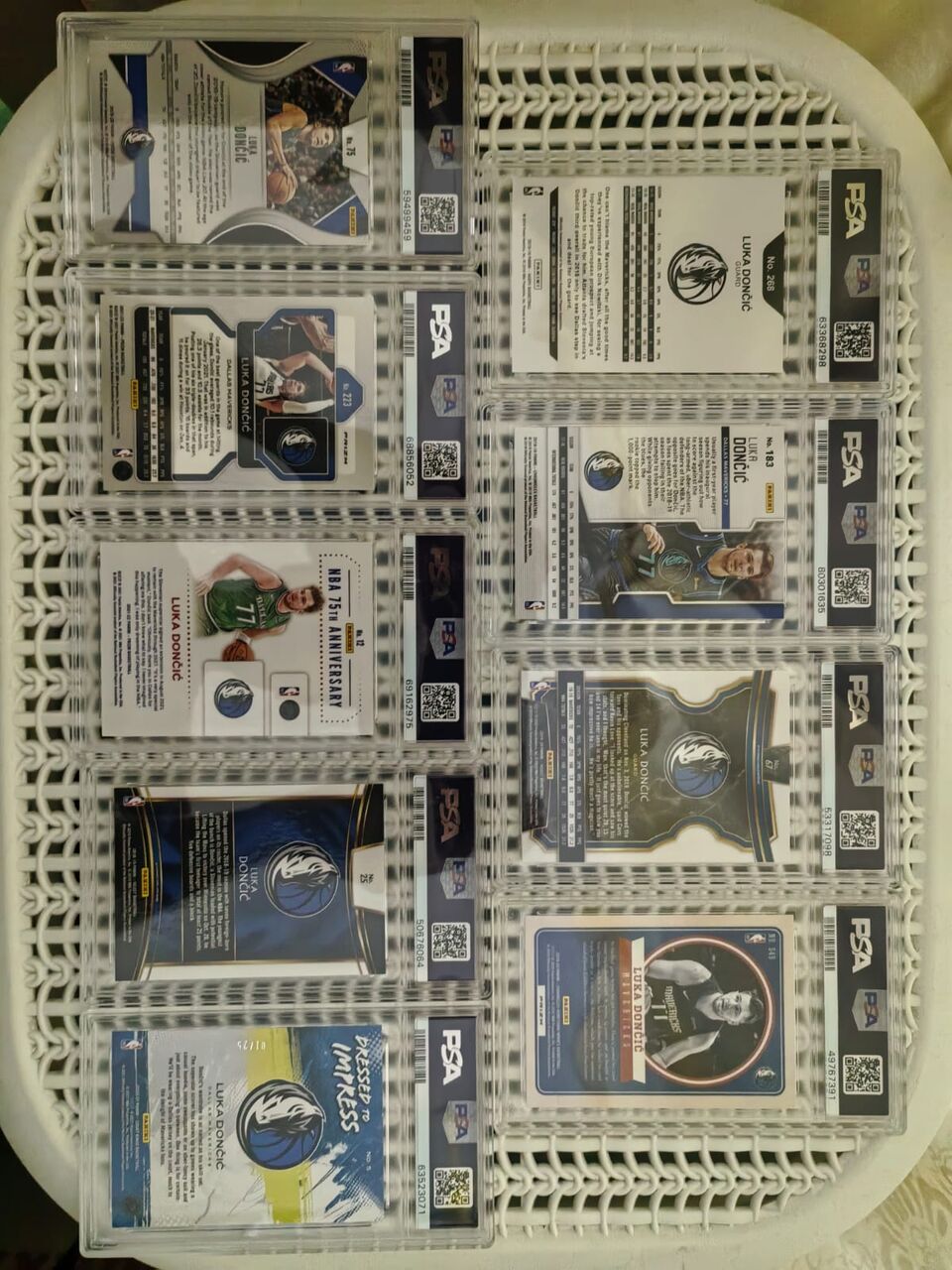 Riyadh, Collectibles, SAR 2000,  Luka Doncic 9pcs Slab - 2k Riyals - Package! ALL