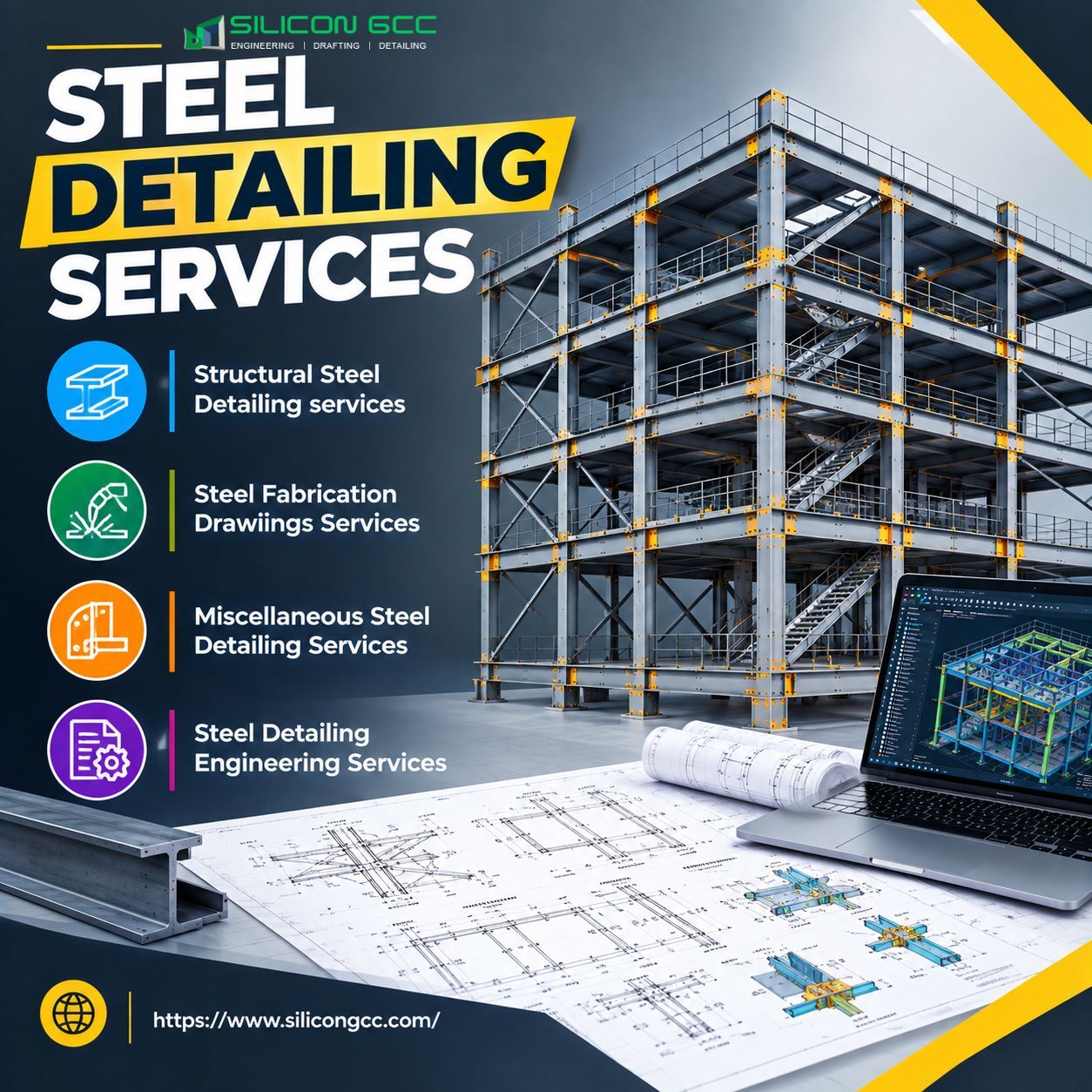 Dubai, Construction, Steel Detailing Services In The UAE