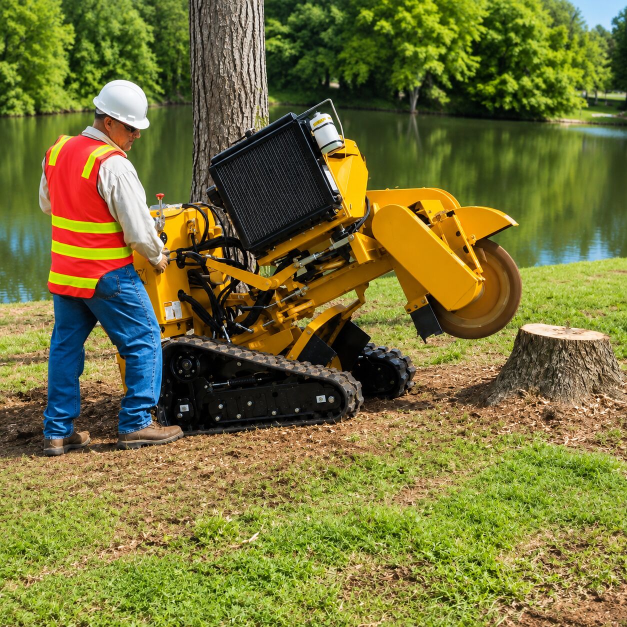 New York, Construction, What Should You Look For In A Stump Grinder Service?