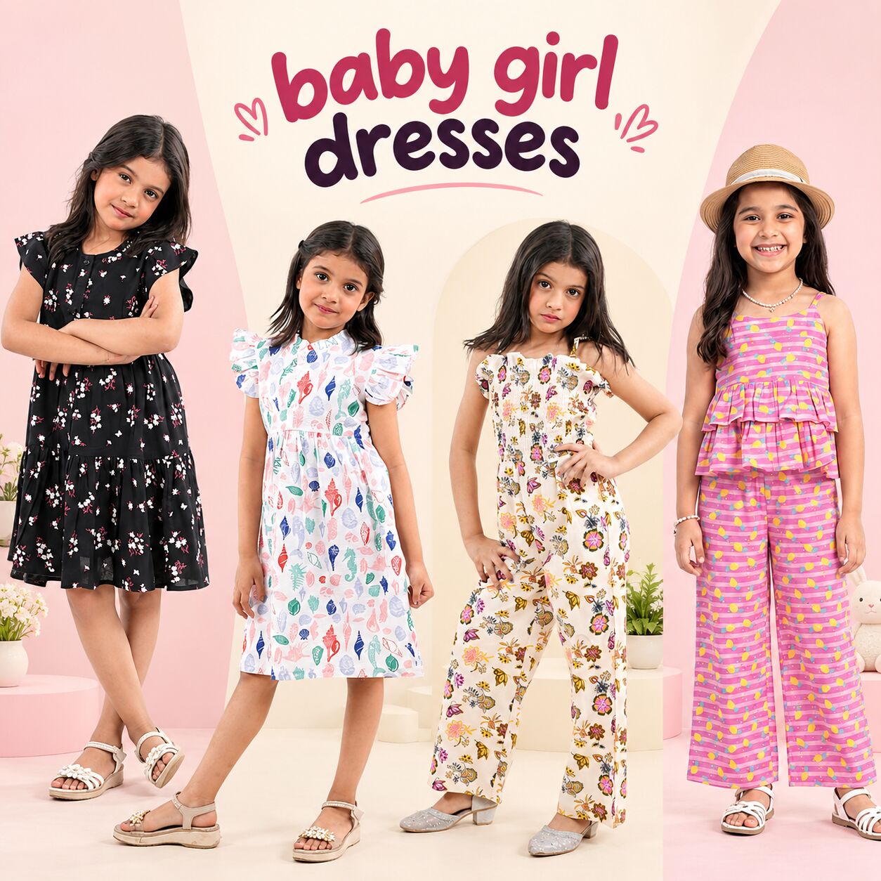 Noida, Clothing & Accessories, INR 214,  Winter Baby Girl Dresses: Warm Frocks With Full Sleeves