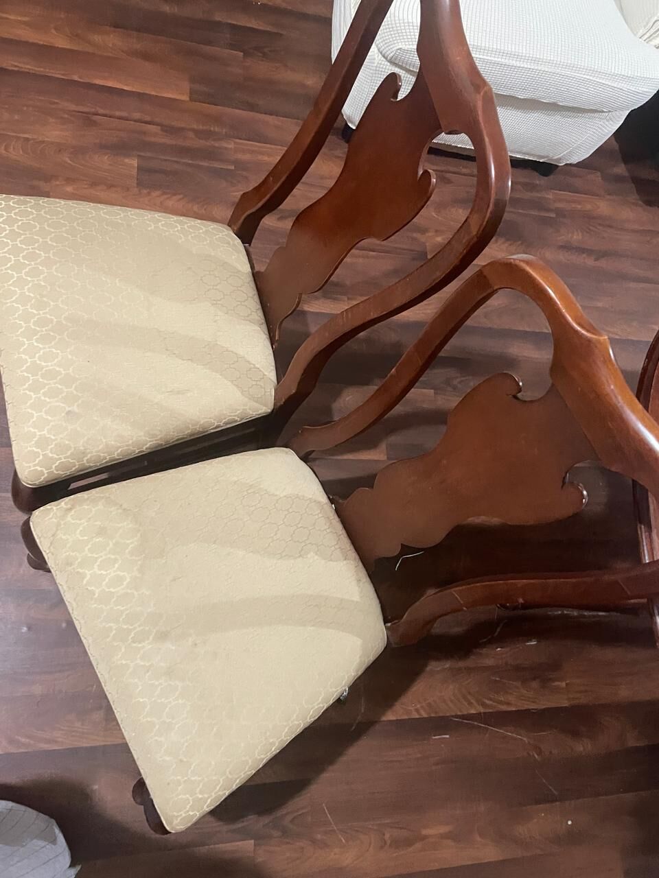 Al Shemaysi, Furniture, SAR 750,  Solid Wood Dining Table And 6 Dining Chair Set For Sale - Shemasy