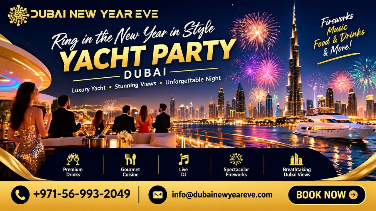Dubai, Travel, Experience A Glamorous New Year Evening At Sea