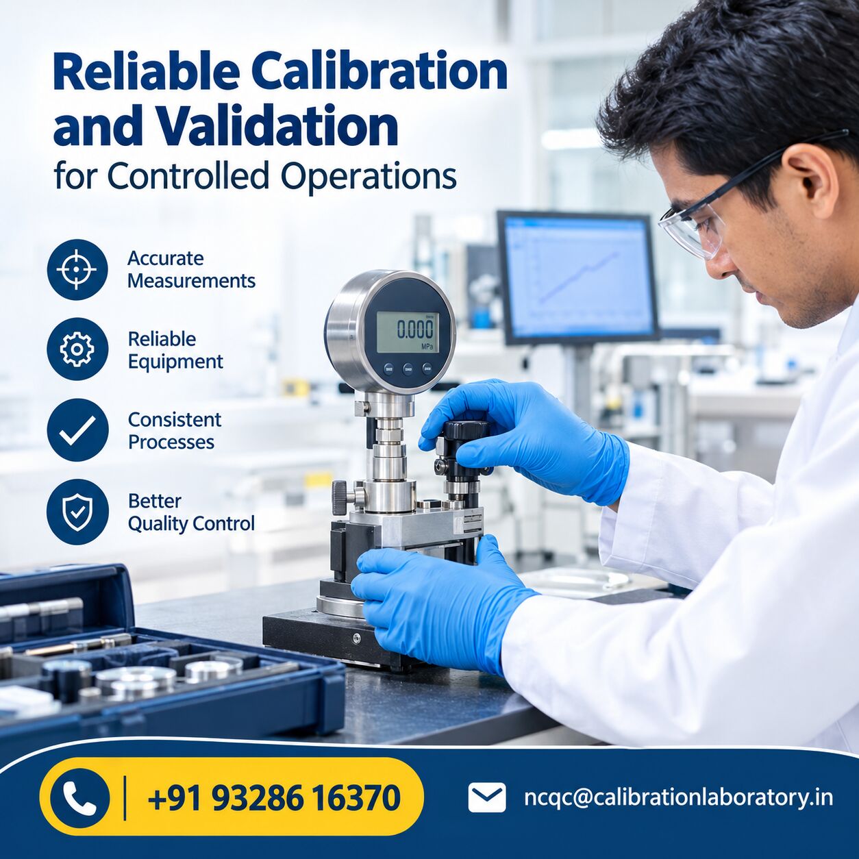Ahmedabad, Business, Reliable Calibration And Validation For Controlled Operations