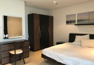 Fintas, Apartments, Flats, Houses & Villas, KWD 600/month,  Furnished,  2 BR,  Sea View Full Floor Apartment Furnished 2 Bedroom
