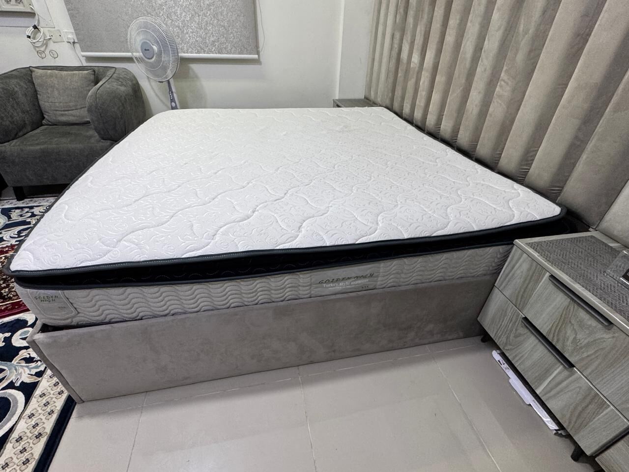 Al Malaz, Furniture, SAR 1,  Sofa Set And Bed Mattress For Sale