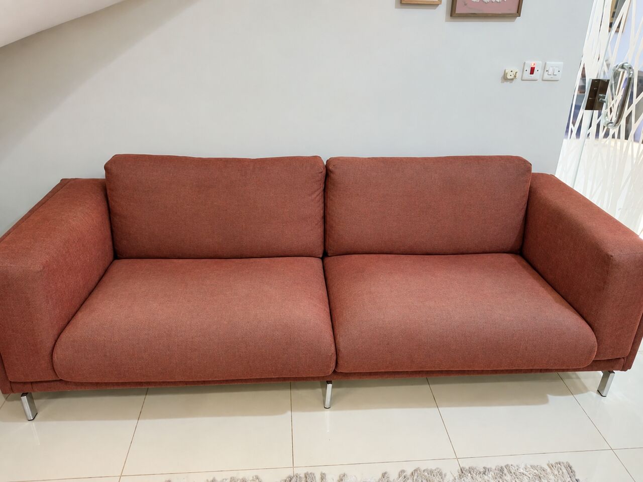 Jeddah, Furniture, SAR 750,  IKEA KARLSTAD Sofa (Three-seat)
