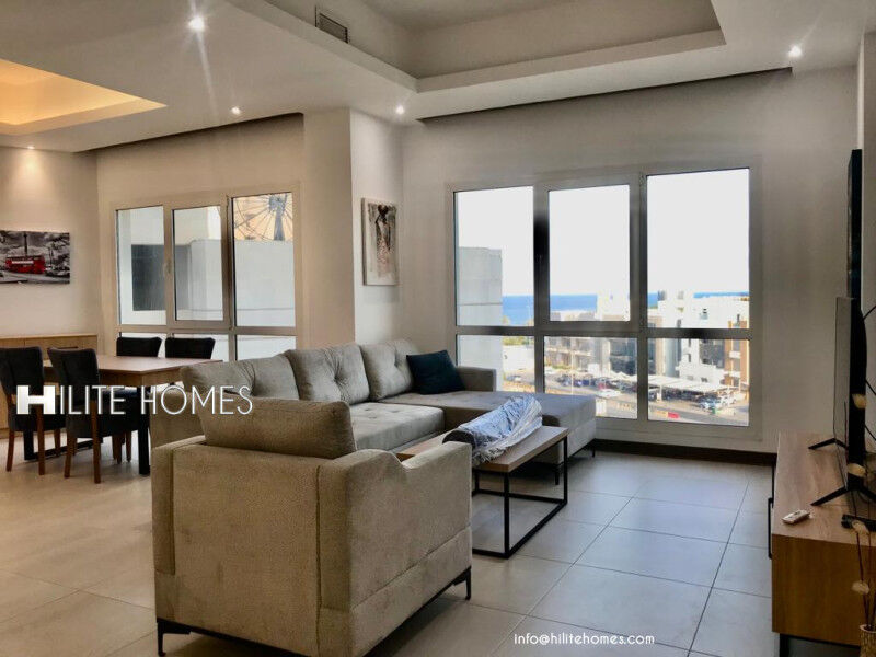 Fintas, Apartments, Flats, Houses & Villas, KWD 500/month,  Furnished,  3 BR,  One Bedroom Fully Furnished Apartment For Rent In Al-Fintas