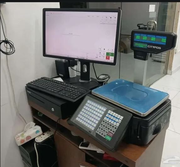 Jeddah, Food, SAR 2700,  POS SYSTEM + BARCODE SCALE MACHINE + RECEIPT PRINTER + CASH DRAWER