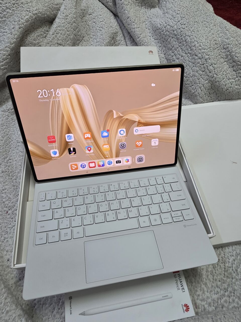 Khobar, Mobile Phones, SAR 1650,  Huawei Matepad Pro Paper Mate Edition 512gb 12 Gb Ram Sale Swap With Keyboard & Pen