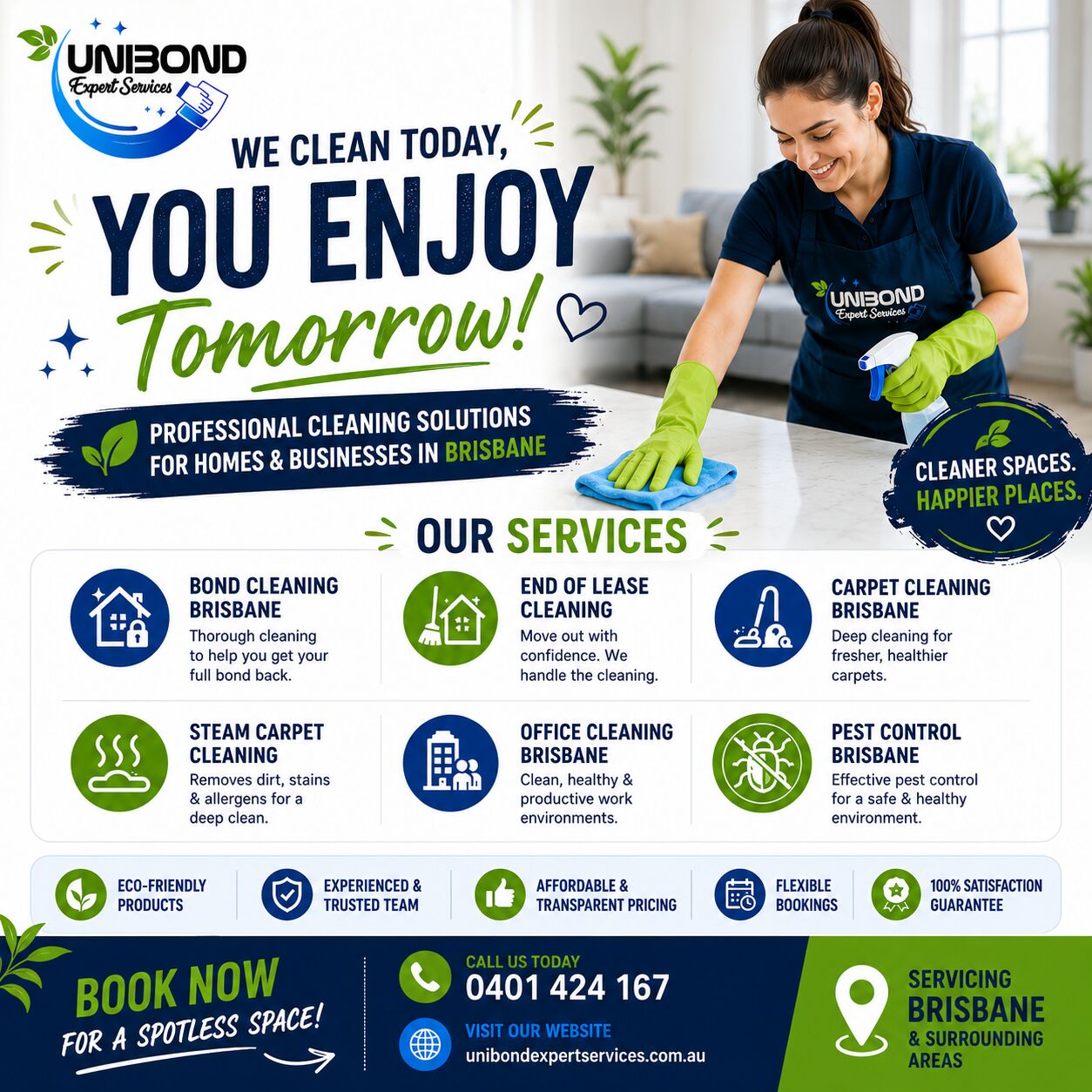 Brisbane, Cleaning, Professional Cleaning Services Brisbane | Unibond Expert Services