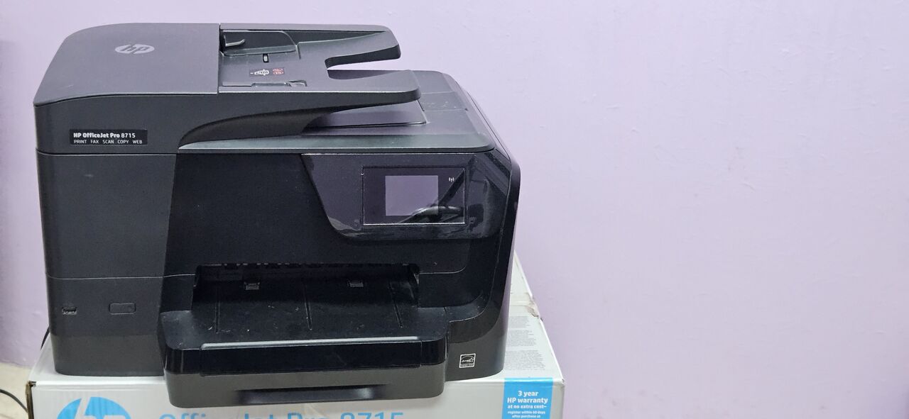 Dammam, Computers, SAR 600,  HP Printer OfficeJet Pro 8715 Is On Sale!