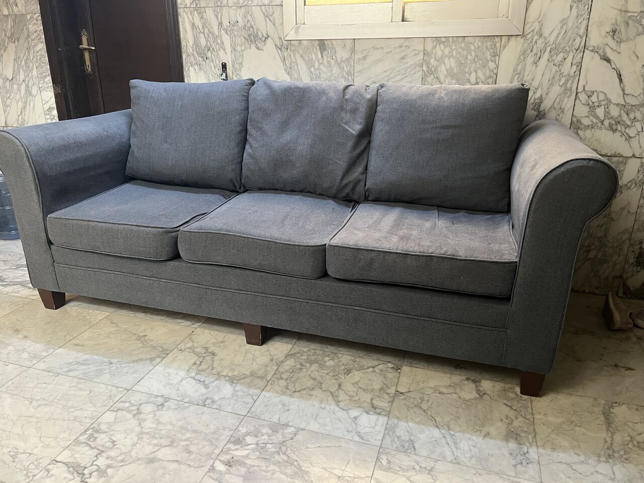 Al Murabba, Furniture, SAR 300,  4 Seater Sofa Set - Good Condition