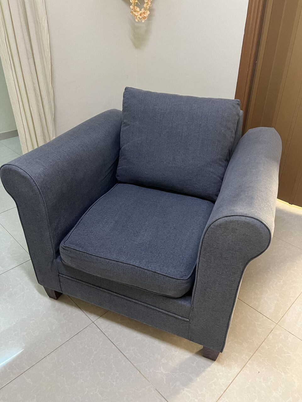 Al Murabba, Furniture, SAR 300,  4 Seater Sofa Set - Good Condition