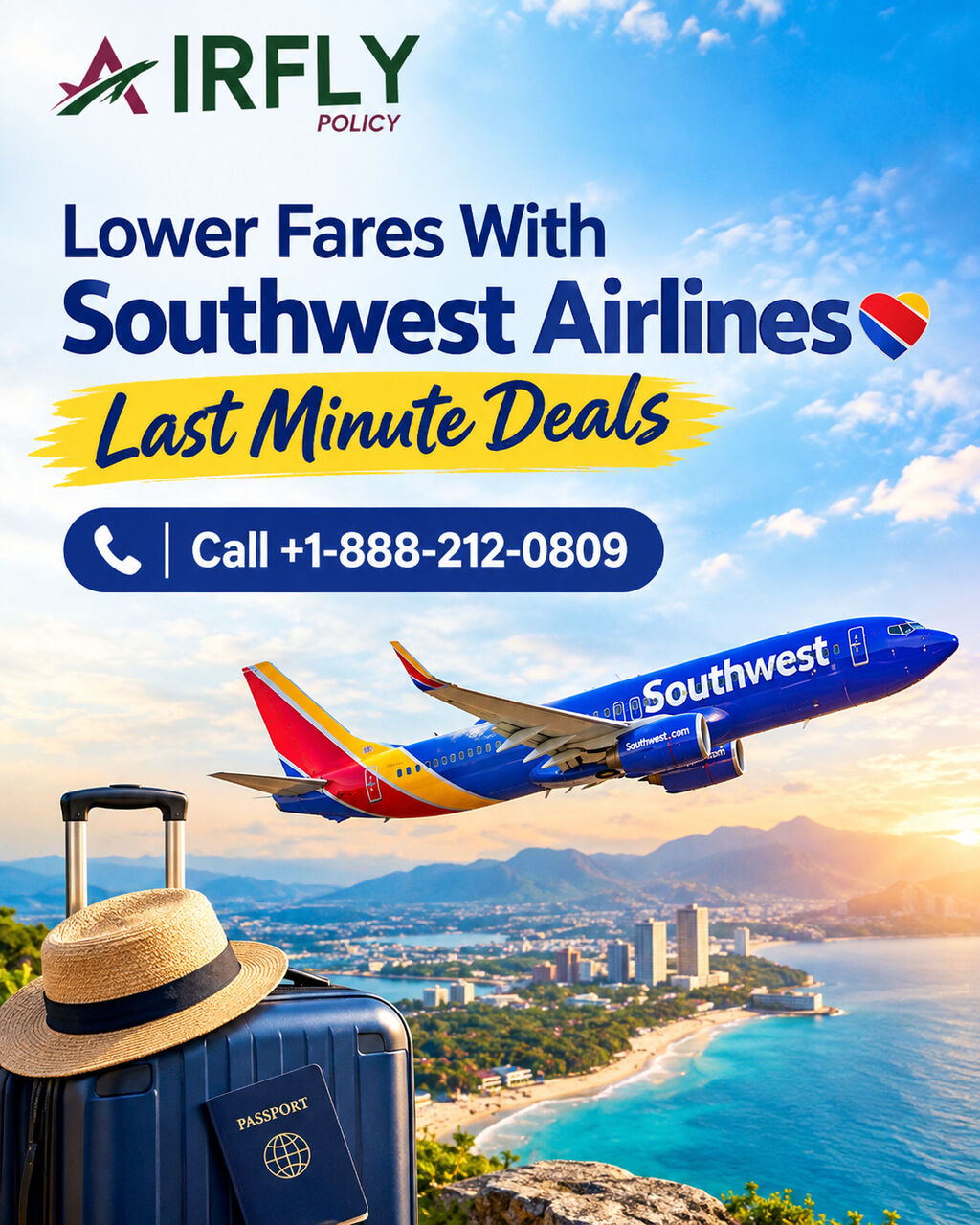 New York, Travel, Lower Fares With Southwest Airlines Last Minute Deals