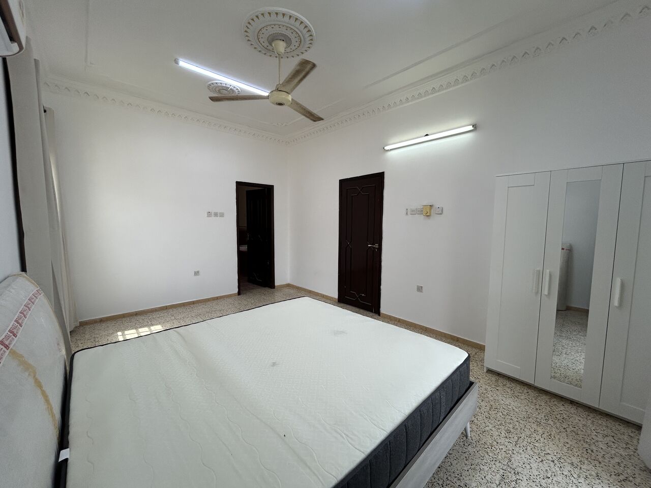 Muscat, Rooms for Rent, OMR 160/month,  Furnished,  50 Sq. Meter,  Spacious Fully Furnished Master Bedroom With Balcony In Azaiba Near NBO Head Office