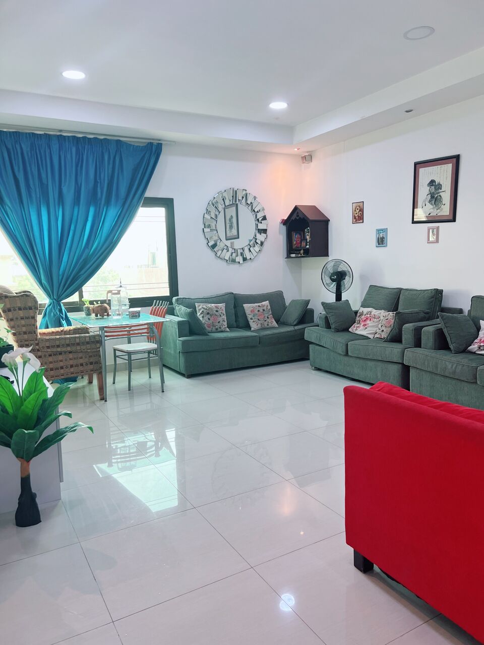 Tubli, Apartments, Flats, Houses & Villas, Bhd 120/month,  2 BR,  600 Sq. Meter,  Luxury Two Bedroom Flat Sharing For Rent