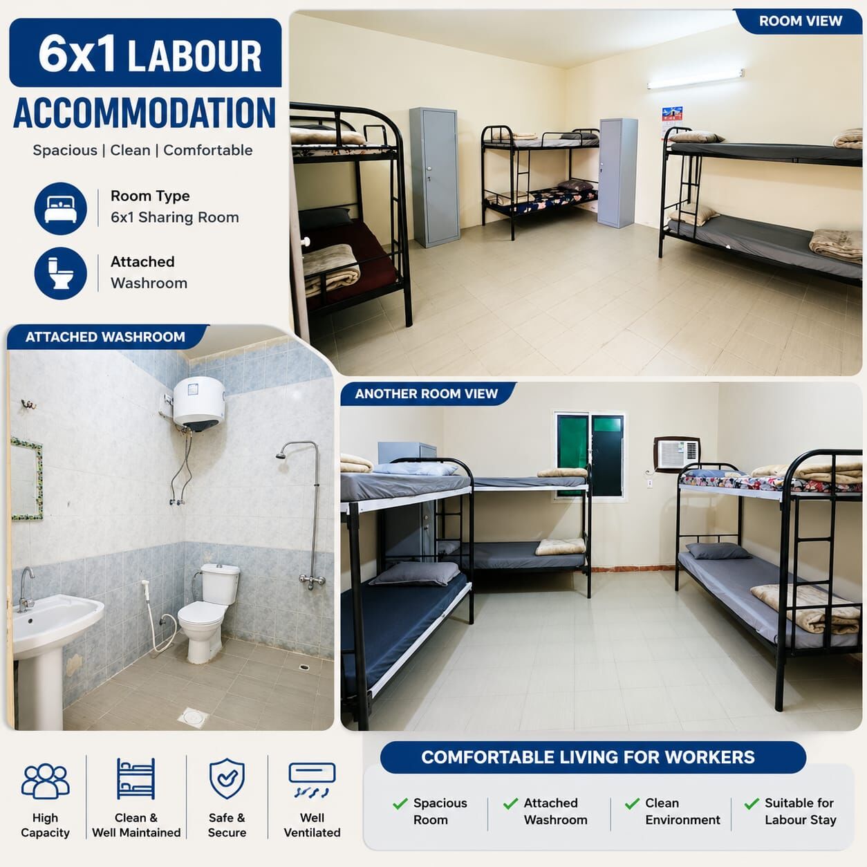 Jeddah, Staff Accommodation, SAR 1000,  200 Sq. Meter,  Call 0543589770