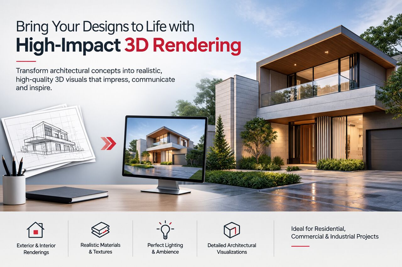Melbourne, Business, Bring Your Designs To Life With High-Impact 3D Rendering