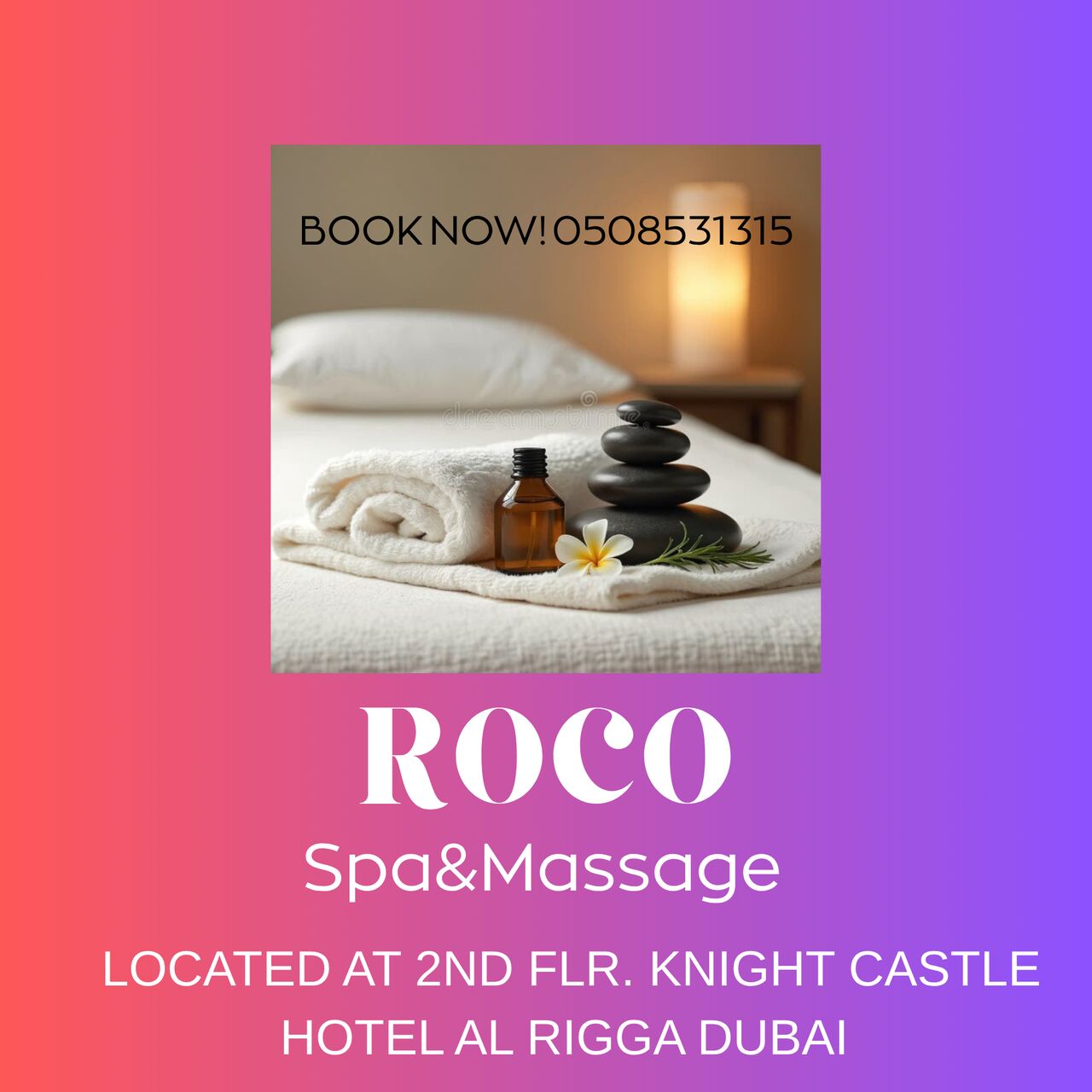 Al Rigga, Health, Luxury. Relaxation. Roco Spa&Massage