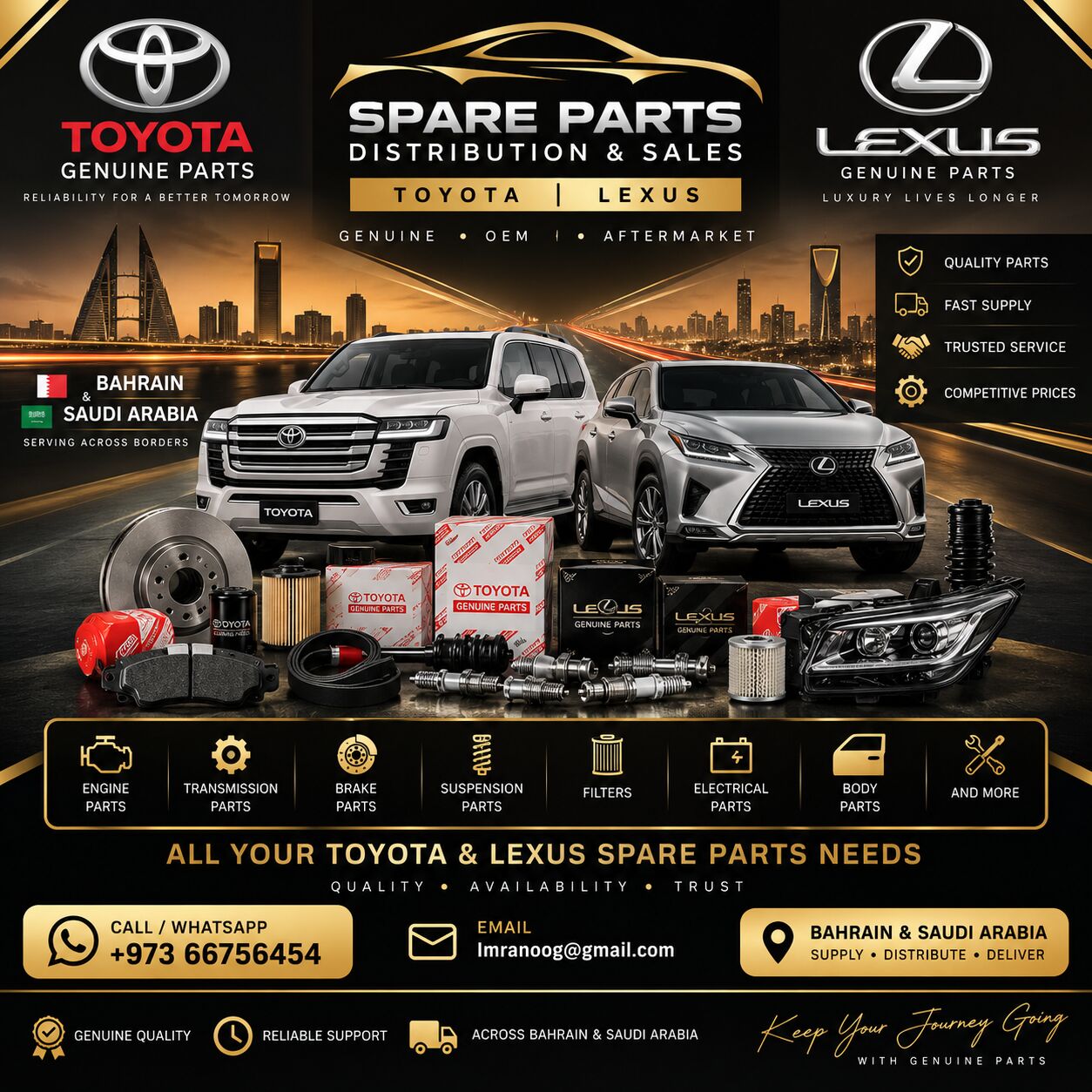 Manama, Auto Parts, Selling Of Spare Parts