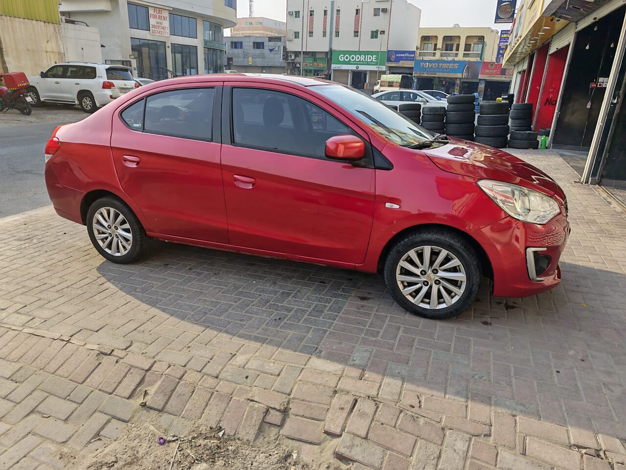 Tubli, Vehicles, Cars & Trucks , BHD 1450,  Mitsubishi Attrage,  2016,  Automatic,  128745 KM,  MISTUSIBISHI ATTRAGE  FUEL EFFICIANT CAR