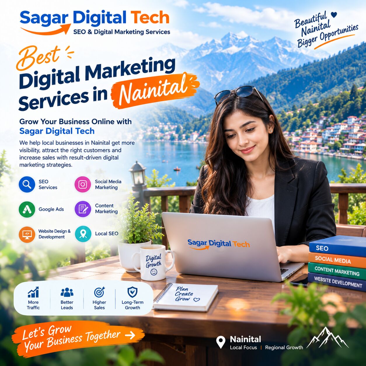 Mumbai, Marketing, Best Digital Marketing Service In Nainital | Sagar Digital Tech