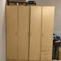 SAR 600,  04 Door Cabinet With Dresser And Ywo Side Tables