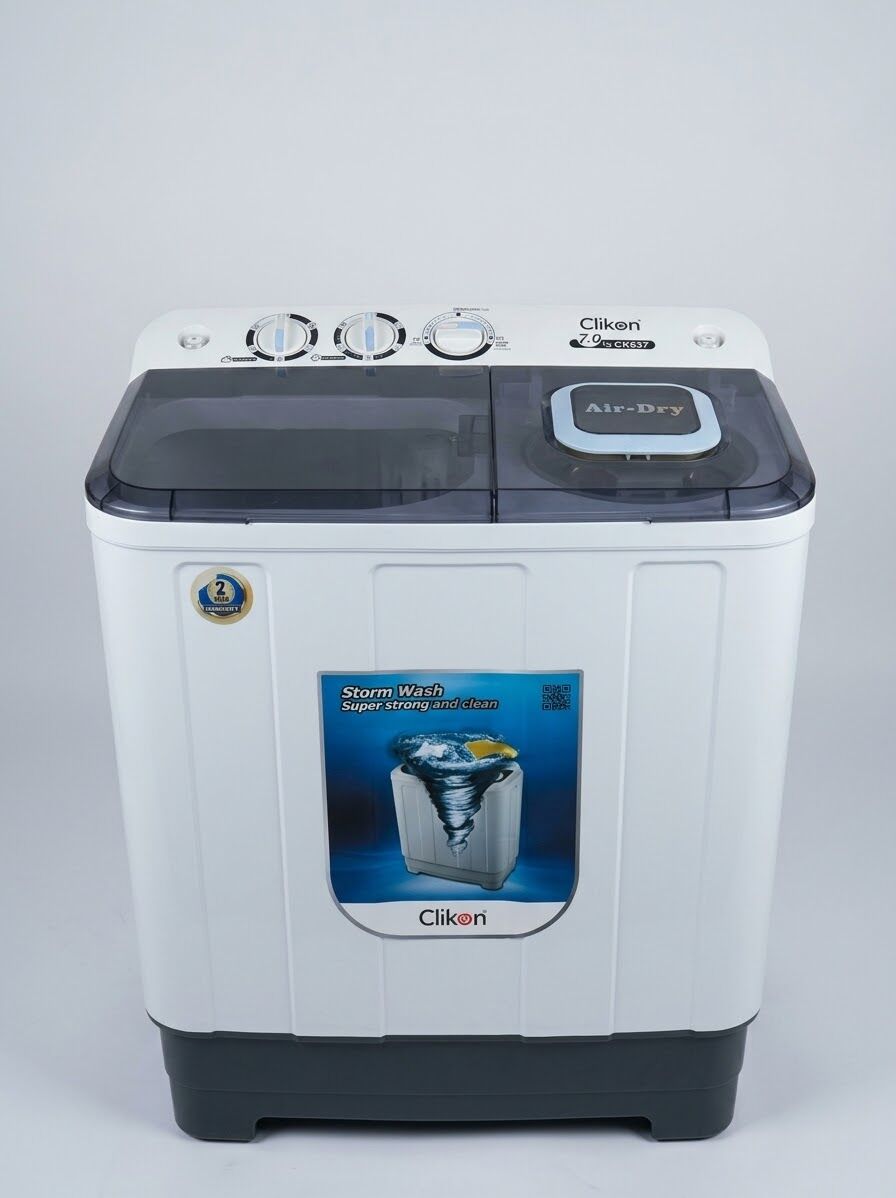Khobar, Appliances, SAR 300,  Clikon 7kg Semi-Automatic Washing Machine &ndash; Excellent Condition