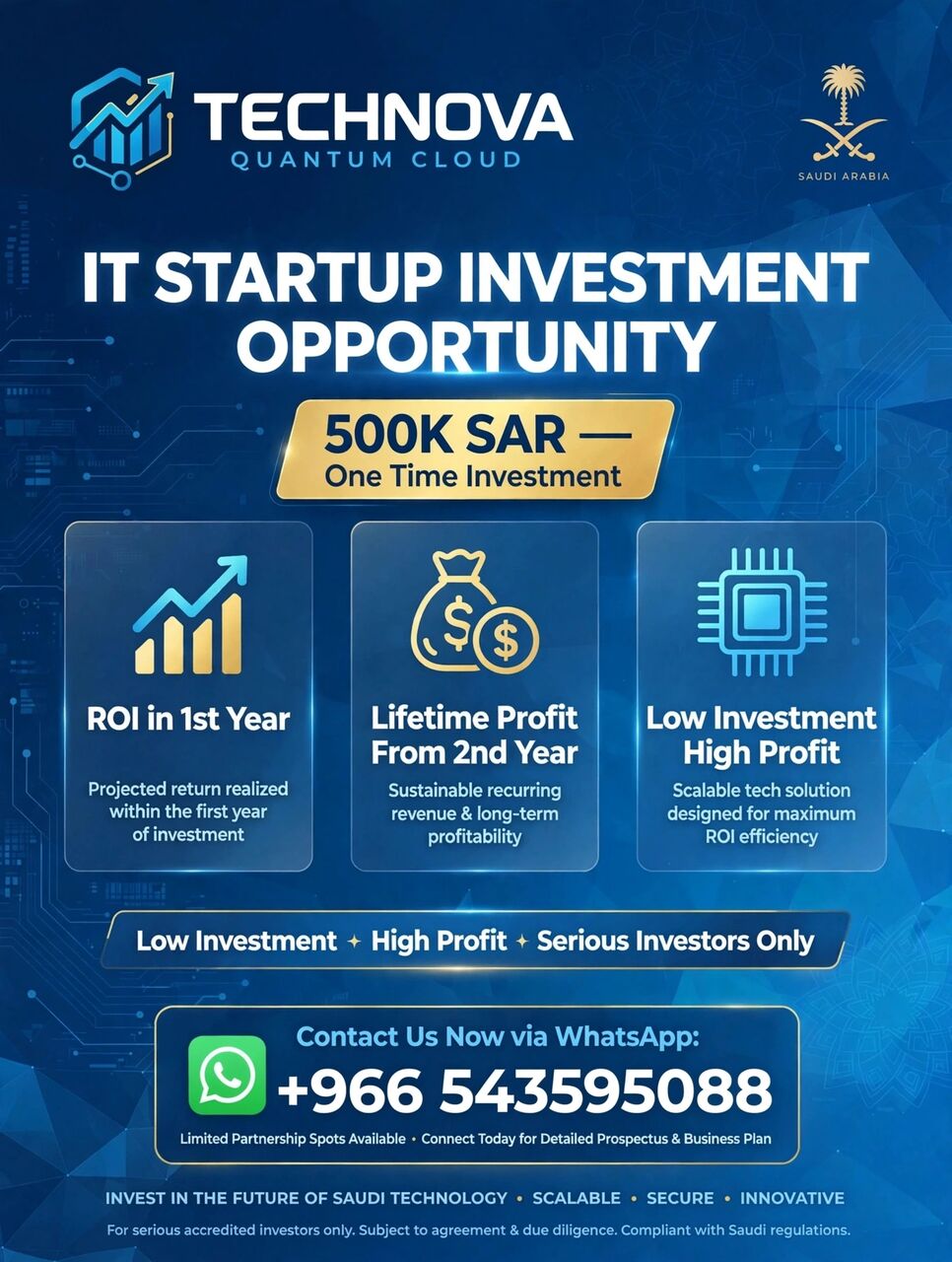 Dammam, Business Partners, 🚀 IT STARTUP - INVESTOR OPPORTUNITY | Saudi Arabia