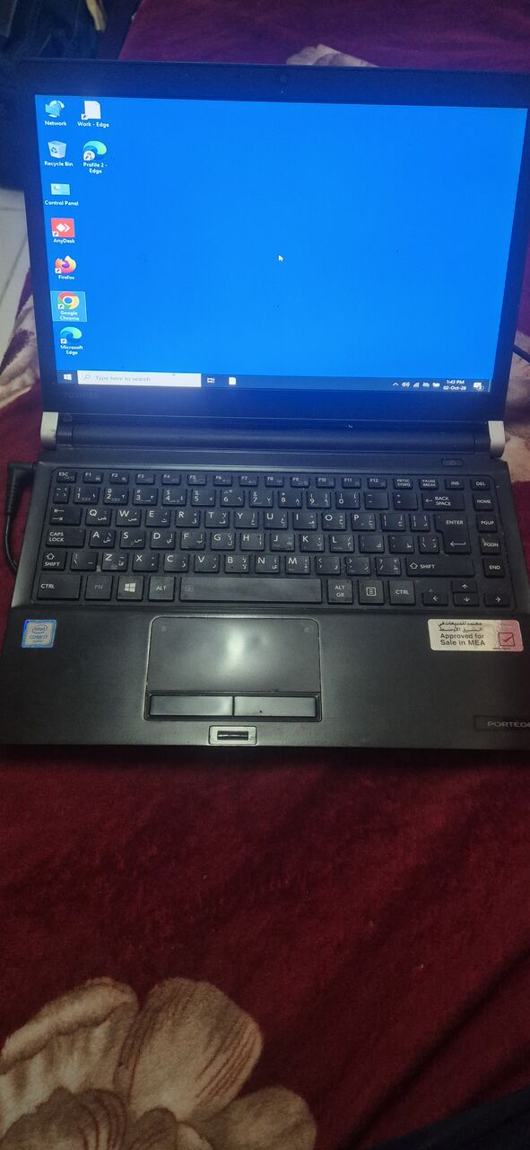 Khobar, Computers, SAR 600,  Toshiba I7 Laptop Exellent Condition For Sale