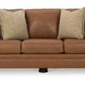 USD 1,  Queen Sleeper Sofa, Caramel Leather-Match | Carianna