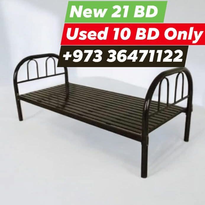 Hoora, Furniture, BHD 10,  Single Bed Frame &ndash; New & Used Available...36471122 Iron Bed, Steel Bed, Metal Bed, Single