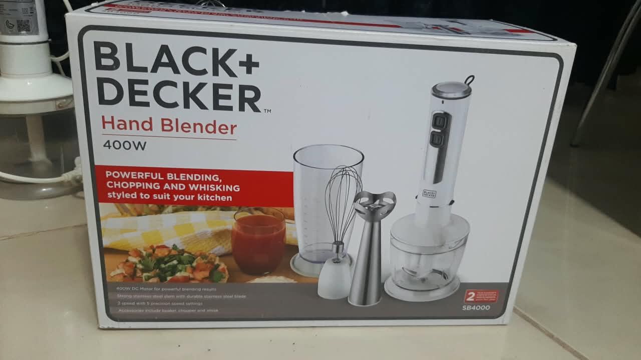 Yanbu, Household Items, SAR 129,  Black And Decker 4 In 1 Hand Blender