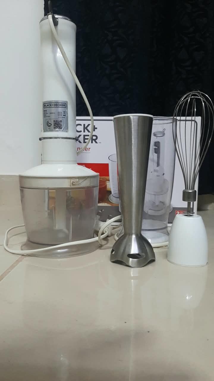 Yanbu, Household Items, SAR 129,  Black And Decker 4 In 1 Hand Blender