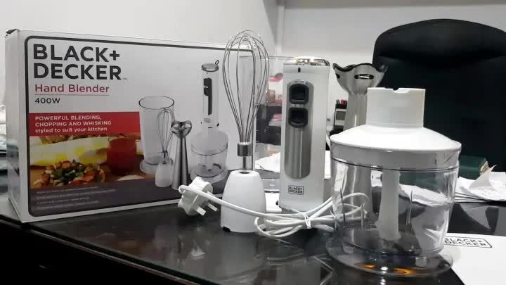 Yanbu, Household Items, SAR 129,  Black And Decker 4 In 1 Hand Blender