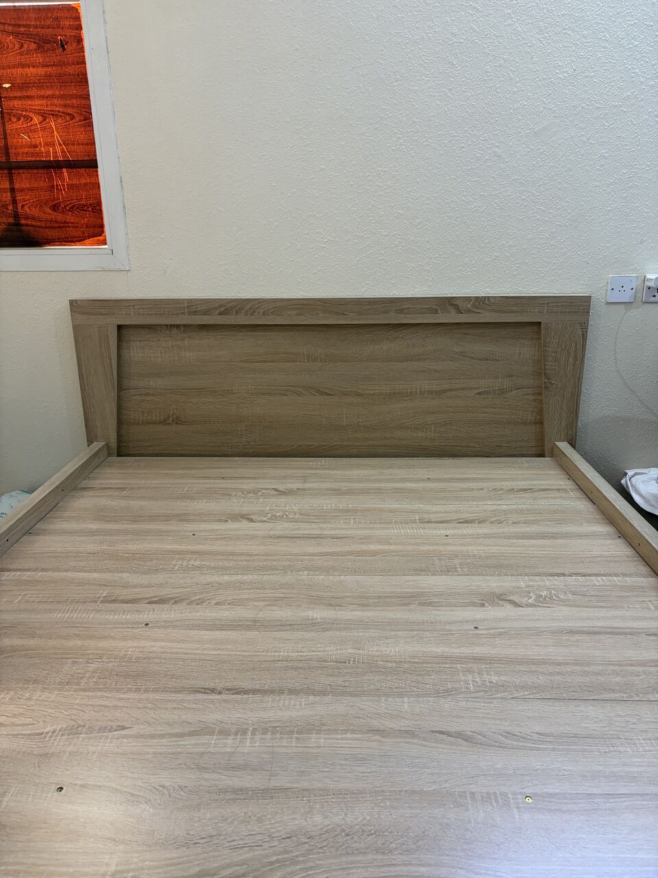 Riyadh, Furniture, SAR 700,  Queen Size Bed & Mattress For Sale