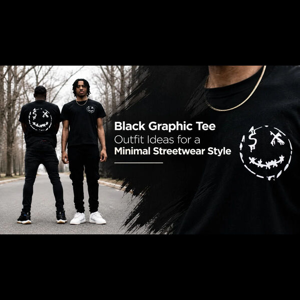 New York, Clothing & Accessories, USD 45,  Black Graphic Tee Outfit Ideas | Minimal Streetwear Styling &ndash; SalazarXssentials