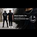 USD 45,  Black Graphic Tee Outfit Ideas | Minimal Streetwear Styling &ndash; SalazarXssentials