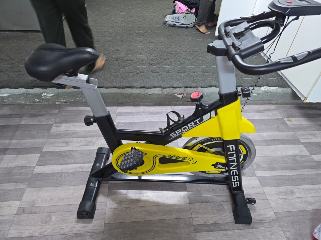 Mushrefah, Health & Beauty Items, SAR 450,  Heavy-Duty Indoor Spinning Exercise Bike (Excellent Condition) &ndash; Moving Sale