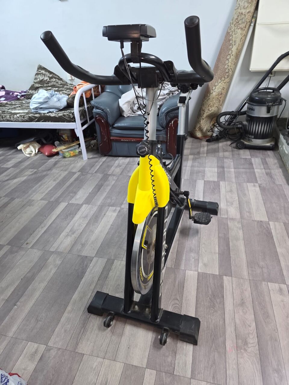 Mushrefah, Health & Beauty Items, SAR 450,  Heavy-Duty Indoor Spinning Exercise Bike (Excellent Condition) &ndash; Moving Sale