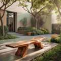 USD 1470,  Outdoor Wood Benches | Wooden Patio & Garden Benches &ndash; Eco Yard Depot