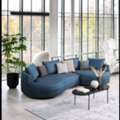USD 1499,  Luxury Modular Sectional Sofa | Modern Curved Sectional &ndash; Smith Contemporary Furniture