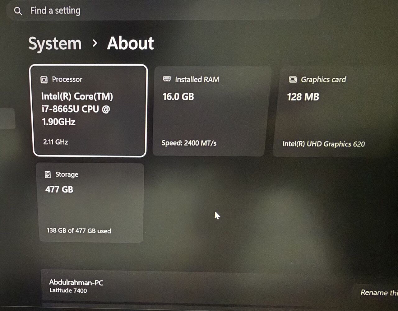 Riyadh, Computers, SAR 1850,  Laptop For Sale &mdash; Dell Latitude I7,16 GB RAM