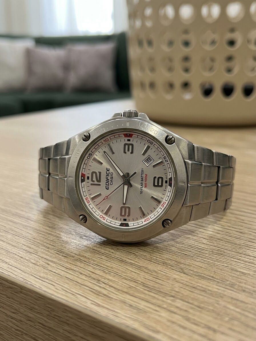 Jeddah, Watches, SAR 450,  Casio Edifice Stainless Steel