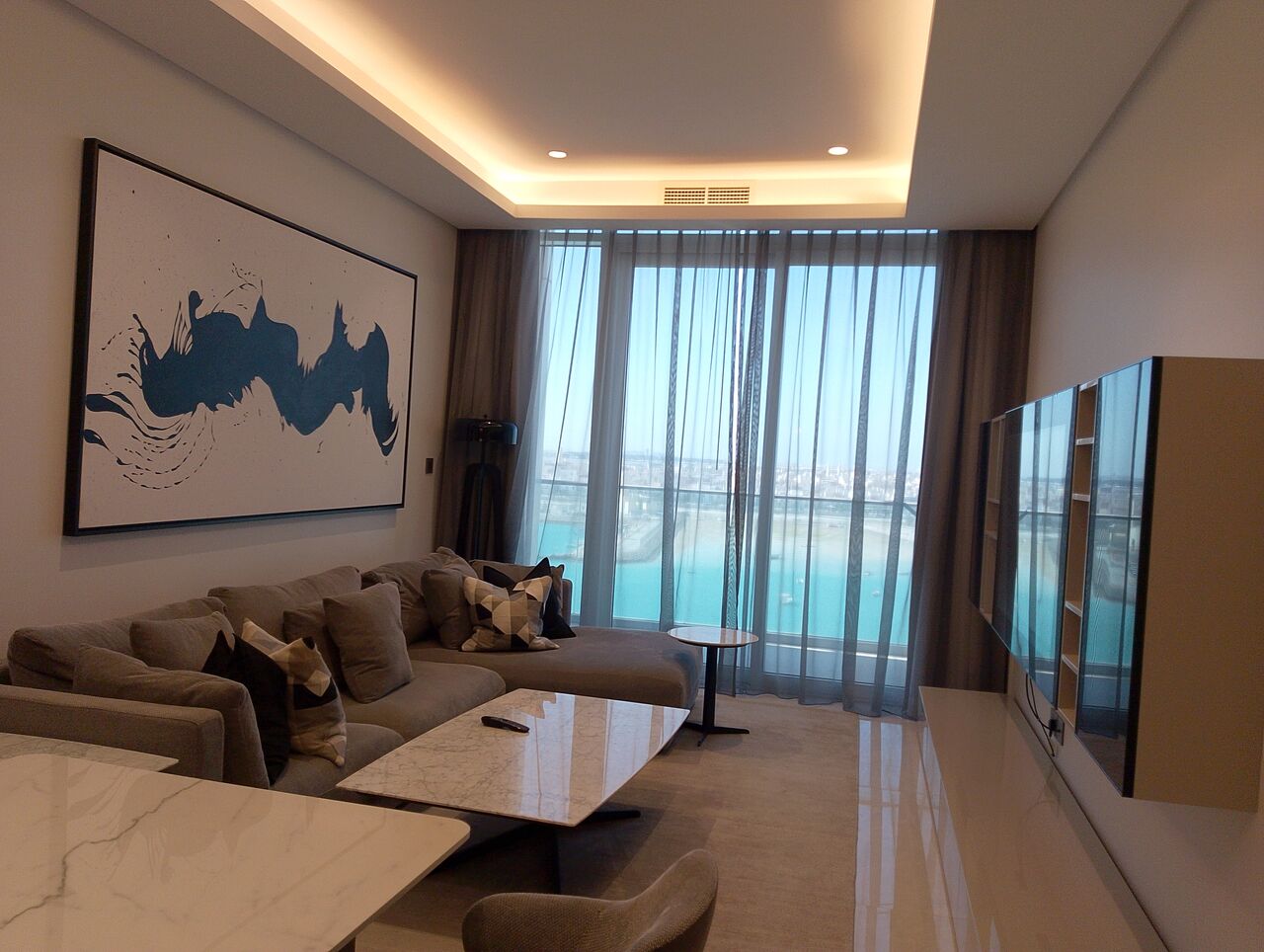 Manama, Apartments, Flats, Houses & Villas, BHD 650/month,  Furnished,  2 BR,  100 Sq. Meter,  For Rent 2BR In Dilmunia Island