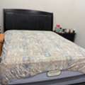 BHD 40, Queen Size Bed Set (150x200 Cm) With Beautyrest Hotel Mattress & Matching Side Table
