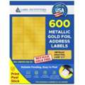 USD 14,  Gold Foil Labels | Metallic Laser Printer Labels